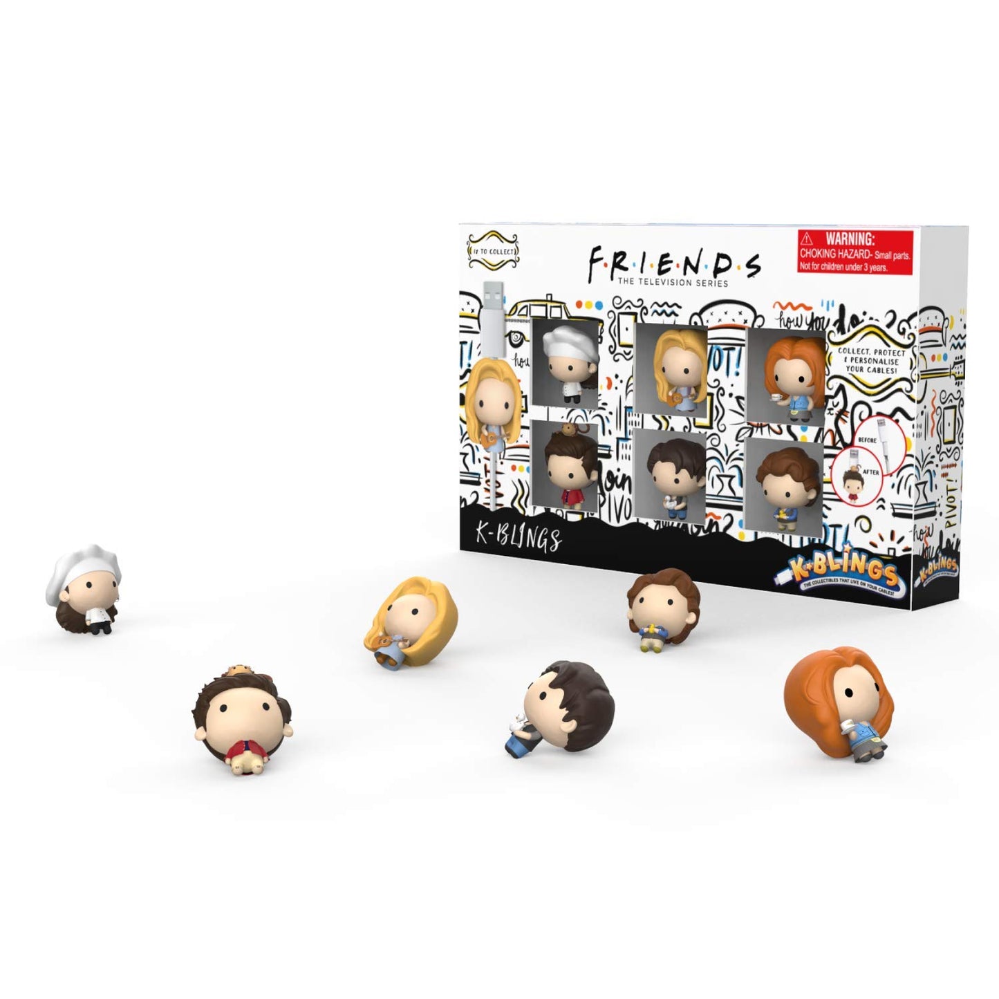 Wow! Pods Stuff Collection K-Blings - 6 Pack, Multi