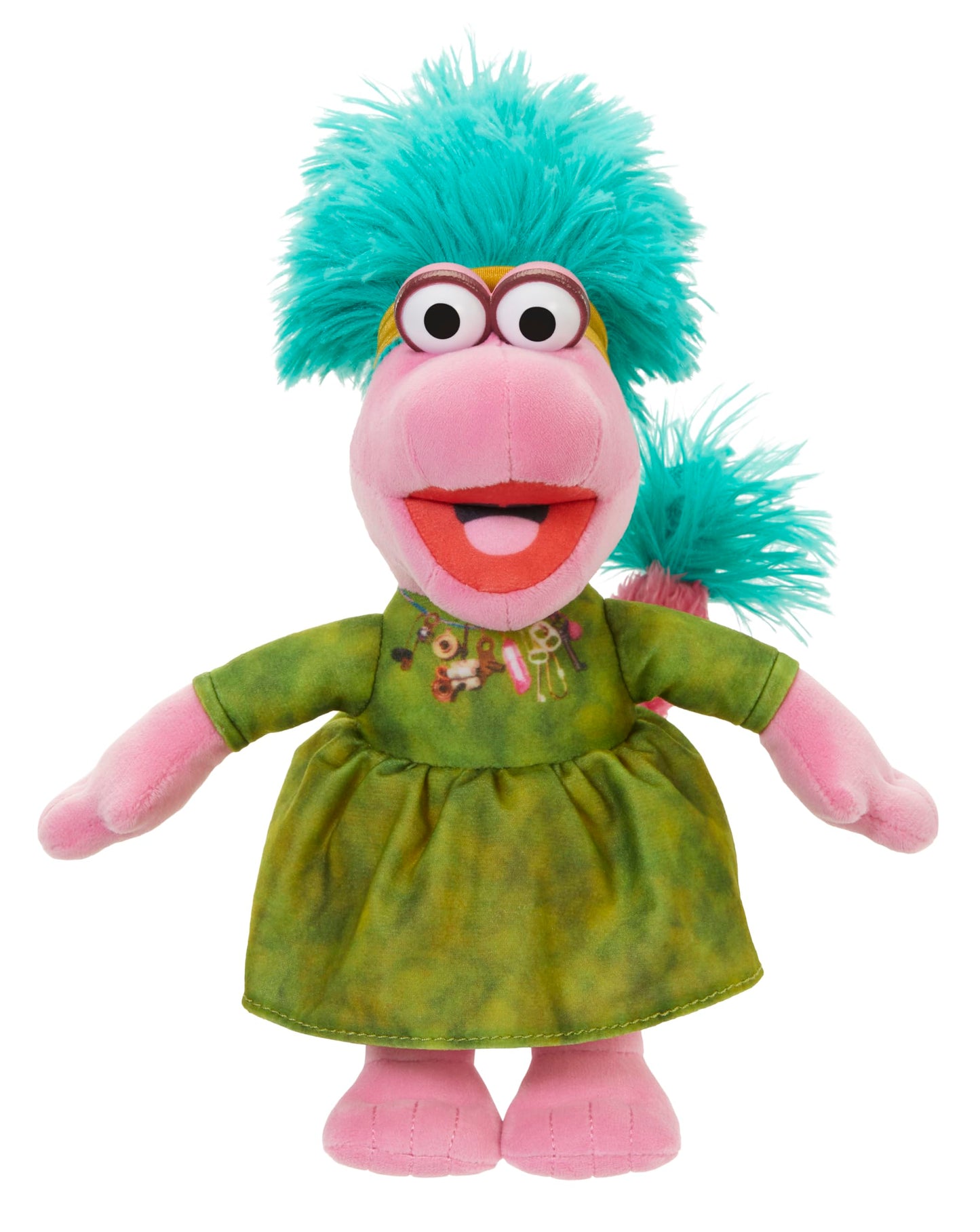 Little Tikes Fraggle Rock Mokey Plush Toy, 10” Multicolor Polyester, Perfect Gift for Kids Ages 2+ Years, Model 640902