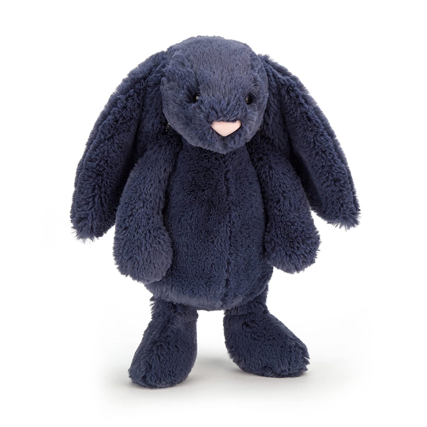Jellycat Bashful Navy Bunny Stuffed Animal, Medium 12 Inches | Rabbit & Bunny Plush Toy | Classic Children'S Gift