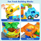 Marble Runs For Kids 4-8,Building Blocks Compatible With Major Brands, Birthday Toys Gifts For Ages 3 4 5+ Boys Girls,Toddler Ed