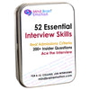 Mind Brain Emotion 52 Essential Interview Skills: Prep For Private School, College, Job Entrance Interviews| 200+ Insider Questions, 101 Real Admissions Essay Prompts, Expert Guide Videos