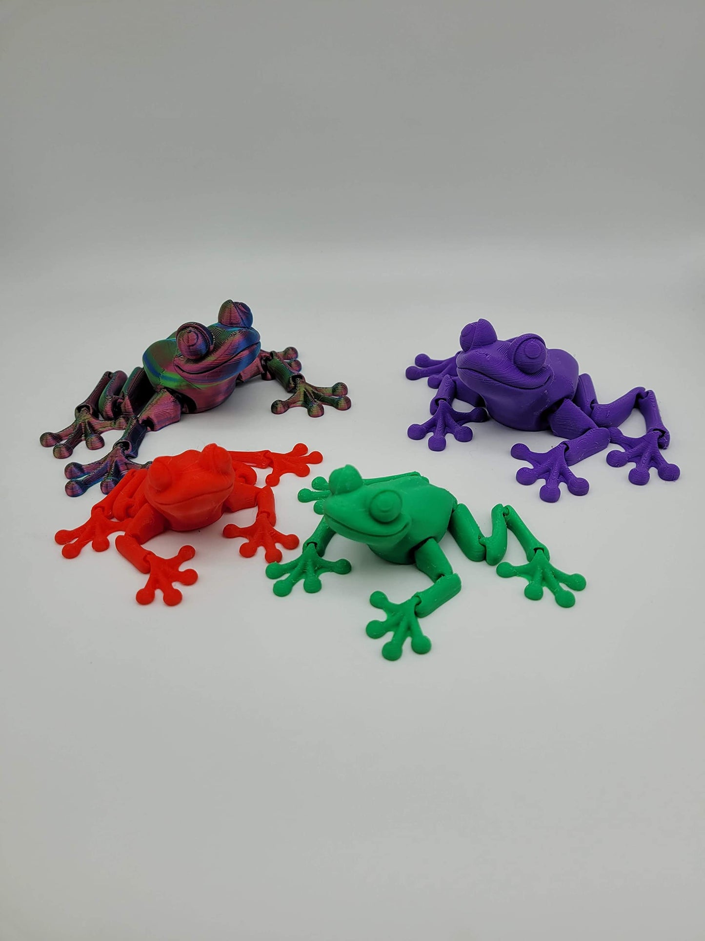 Articulated Frog 3-D Printed
