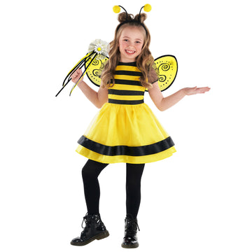 Morph Bee Costume Girls Bee Costume Kids Girls bee Costume Kids Bee Costume Toddler Bee Costume Baby Girl Halloween Costumes For