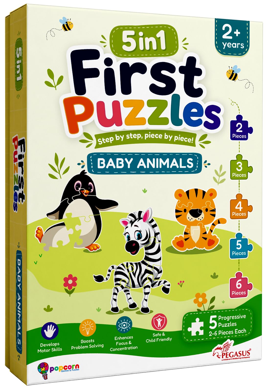Baby Animals Puzzle for 3 Years Old & Above