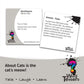 ? Word Teasers About Cats - Fun Cat Trivia Game For Cat Lovers - Cat Themed Game For Cat People Of All Ages - Funny Cat Facts For Kids & Adults - 150 Cat Trivia Cards