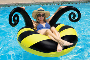 Poolmaster 39-Inch Swimming Pool Float Inner Tube, Zebra