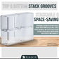 Dinavio Crafthouse Pkmn Booster Box Case Stackable Acrylic Display - 8Mm + 5Mm Ultra Thick Acrylic With 5X3Mm Strong Magnets - Pkmn Booster Box Case Protector - Compatible With Pkmn Booster Boxes