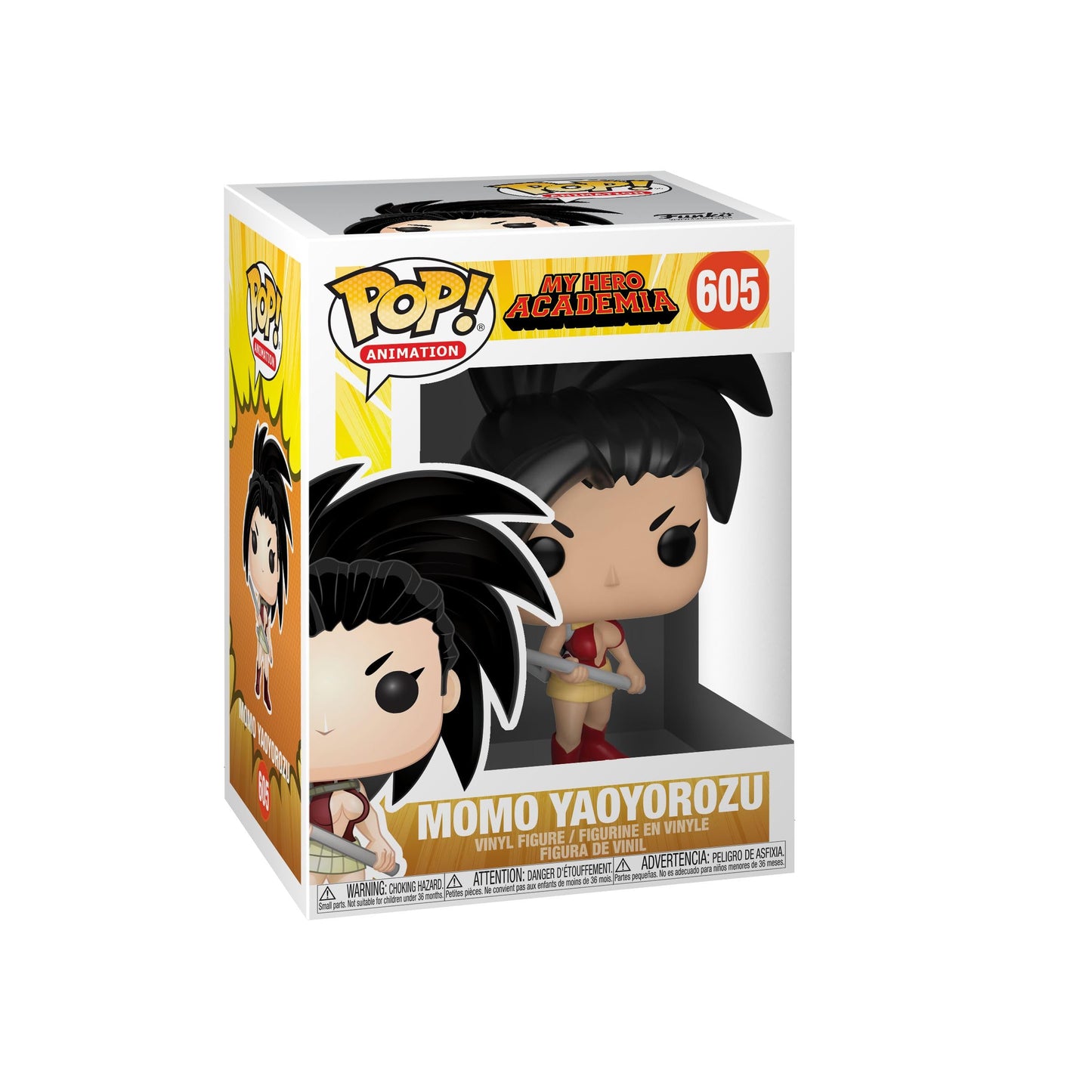 Funko 42935 Pop. Vinyl: Animation: My Hero Academia-Yaoyorozu Collectible Figure, Multicolour, Standard