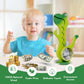 squacco Wooden Dinosaur Piggy Bank for Kids - Personalized Green Dino - One Size Money Saving Box