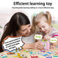Kidzdo Spanish And English Audible Toys With Music, Bilingual Talking Flash Cards For Toddler/Beginning, Abc,Numbers,Colors,Shap