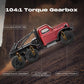 EAZYRC 1/10 Atlas RC Crawler Truck 4X4, Metal-Gear, 2.4GHz, Nylon, 1/18 Blue