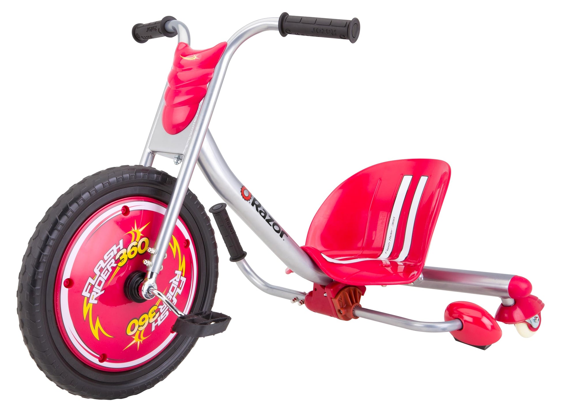 Razor 360 Caster Trike For Kids Ages 6+ - Replaceable Spark Cartridges, Lightweight, Mx Style Handlebars, For Riders Up To 160 Lbs