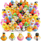 Motiloo 30 Pcs Rubber Ducks For Jeep Ducking, Assorted Floater Jeep Ducks For Ducking For Kids, Baby Rubber Ducks In Bulk Bath Toy, Party Favors Baby Birthday Shower Classroom Incentives