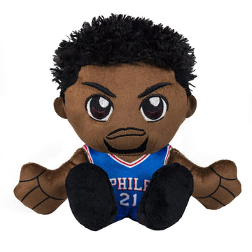 Bleacher Creatures Philadelphia 76Ers Joel Embiid 8'' Kuricha Plush - Soft Chibi Inspired Nba Baller