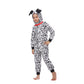 Rabtero Children Animal Onesie Costume, Unisex Spotted Dog Onesie Costume, Dalmatians Onesie Costume, Kids Halloween/Christmas/C