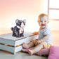 Pattern Gray Robot Cat Plush Cat Stuffed Animal Interactive Cat, Meow Kitten Touch Control, Electronic Cat Pet, Robotic Cat Cat Kitty Toy, Animated Toy Cats For Girls Baby Kids L:12'
