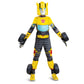 Disguise Hasbro Transformers Child Bumblebee Converting Costume, Size XS (3T-4T)