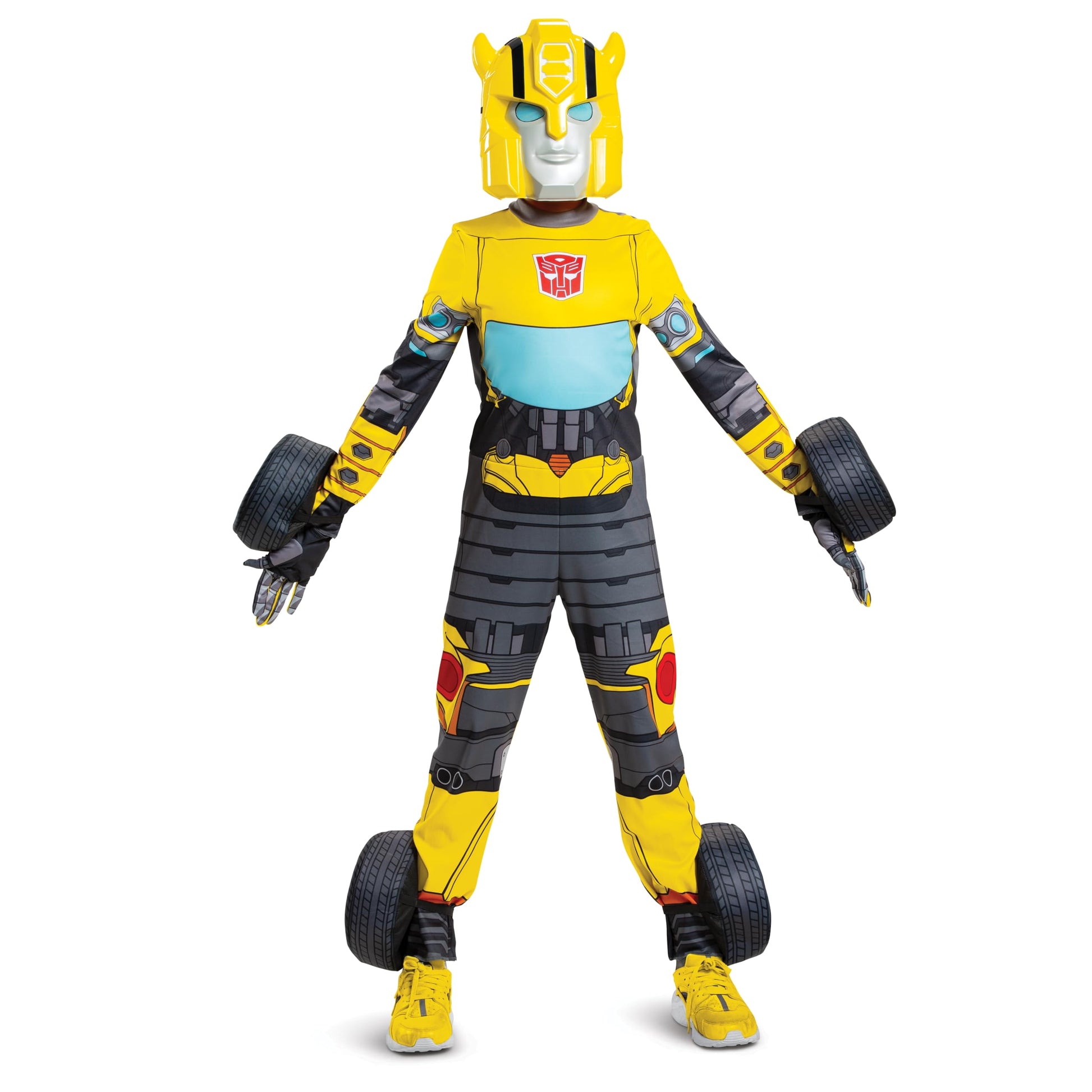 Disguise Hasbro Transformers Child Bumblebee Converting Costume, Size XS (3T-4T)