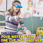 Vango UpsideDownChallenge Game - Fun Challenges with Goggles, Ages 8+, 2-6 Players, Blue, Bonus Edition with 30 Extra Challenges, Model VNG070B