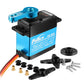 FEETECH RC Servo 25KG Servo Motor 7.4V High Voltage High Torque Waterproof Full Metal Gear Digital Servo, Aluminium Case, Contro