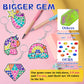 Wahfng Gem Art, Diamond Art Kids Painting Kit -Make Your Own Keychains & Suncatchers - Arts And Crafts For Girls And Boys Ages 6-12 - Best Gift Ideas For Age 4, 5, 6, 7, 8, 9, 10-12, 6-8(Magical)
