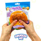 MushMeez Taba Squishy - Burger (Jumbo) Large, 3.5 Super Soft & Sticky Layered TABA Squishies - Squish, Squeeze, Great for Stress