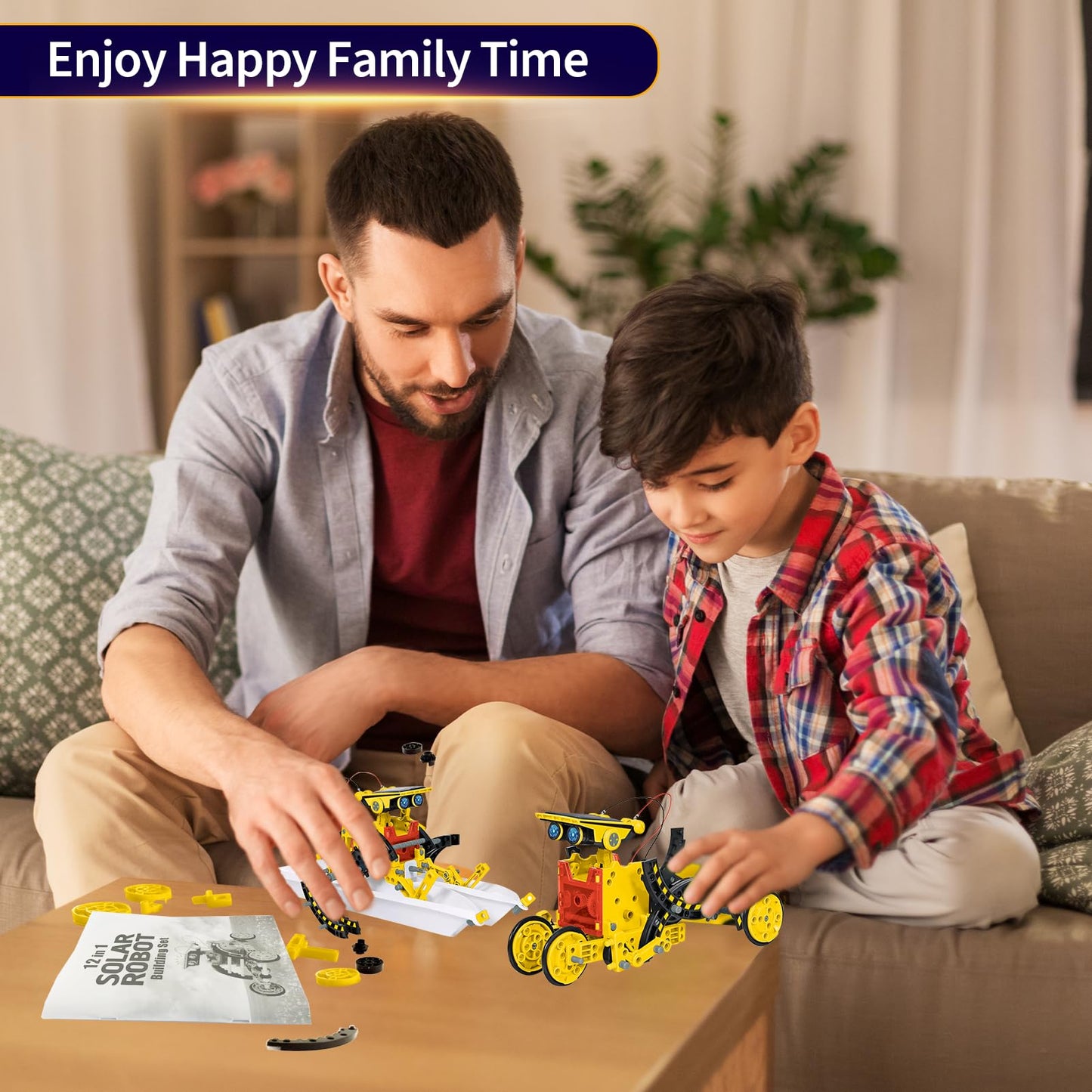 Solar Robot Toys For Kids Ages 8-12, 12-In-1 Stem Projects Science Kits For 8-13 9 10 11 Year Old Teen Boys Girls, 190Pcs Diy Building Experiment Education Sets, Christmas Birthday Gifts Ideas.