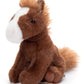 The Petting Zoo Brown Horse Plush Toy, 6-Inch Stuffed Animal, Polyester, Model 422502, Gifts for Kids