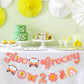 Ushinemi Two Groovy Party Decorations, Hippie Two Groovy Hanging Banner With Boho Garland, Retro Hippie Decor For Kids Girls