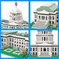 SEMKY Micro Mini Blocks United States Capitol Famous Landmark Model Set (2888Pieces) -Building and Architecture Toys Gifts for Kid and mature-themed