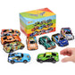 4.2'' Toy Cars Metal Race Cars Vehicles 9 Pack, Pull Back Cars Toys for Boys, Girls, Toddlers, Kids 2,3,4,5,6,7 Years Old, Party