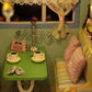 DIY Miniature Doll House Kit  CUTEROOM Caravan Doll House Kit with Furniture  Mini Wooden Dollhouse Toys for mature-themed Birthday Gift