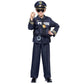 Spooktacular Creations Boys Police Costume  Kids Dark enhanced Style for Child Halloween Police Themed Events and Role Play Parties 3T