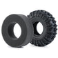 RCLIONS 4pcs 2.2inch RC Rubber Wheel Tyre 137mm/5.3inch with Foam Insert for 1/10 RC Crawler Car Axial Wraith