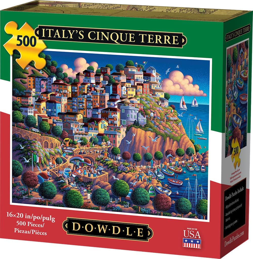 Dowdle Jigsaw Puzzle - Italys Cinque Terre - 500 Piece