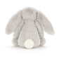 Jellycat Bashful Grey Bunny Stuffed Animal, Medium 12 Inches - Rabbit And Bunny Plush Toy - Classic Children'S Gift