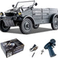 BEEZRC RocHobby 1/12 RC Crawler Kubelwagen Type 82 Model Car RC Car 8Km/h Hobby RC Crawler RC Cars Remote Control Car Nostalgia