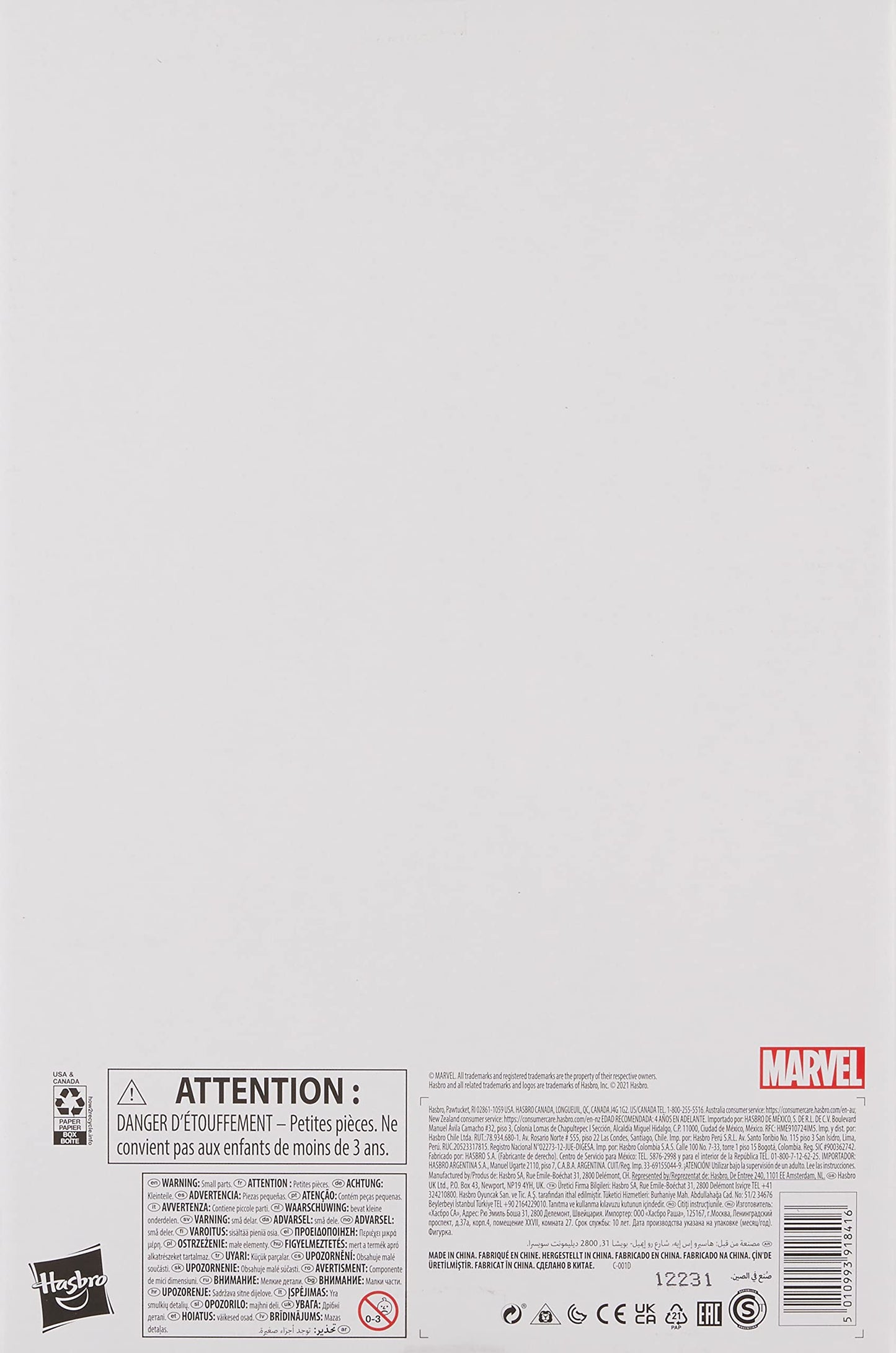 Marvel Hasbro, Vintage Legend Los 4 Fantásticos La Mujer Invisible 2 De Figure