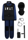 Relibeauty Swat Costume For Boys Police Costume For Kids,6-7/130
