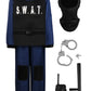 Relibeauty Swat Costume For Boys Police Costume For Kids,5/120