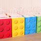 Yotnus ???? ?????? Building Block Party-Favor-Gift-Bags, Small Gift Bags With Handles, For Building Block Birthday Party Baby Sh