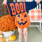 Molzulams Baby Girl Boy Halloween Outfit Sleeveless Pumpkin Romper Adjustable Shoulder Strap Jumpsuit Cute Halloween Clothes