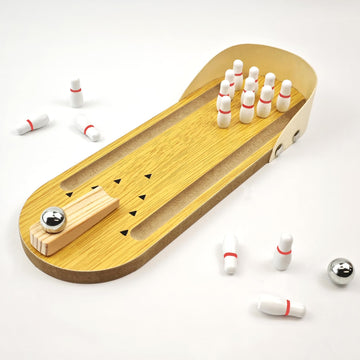 Table Top Mini Bowling Game Set For Adults, Funny White Elephant Gifts Ideas For Teen Boys,Desk Tabletop Stress Relief Gadgets T