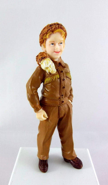 Dollhouse Minatures Bart Boy Coonskin Cap