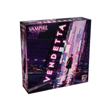 Horrible Guild Vampire The Masquerade - Vendetta Strategy Board Game, 3-5 Players, Paper, Multi Color, Model HG044