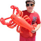 Large 20'' RED Blow-up Inflatable Lobster Pool Toy Luau Nautical Clam Bake Beach Hawaii Key West Theme Party Decoration (6 Pack)