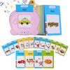 Talking Flash Cards Toddler Toys Pocket Speech For Toddlers 1-3, Talking Learning Flash Cards Educational Toys Sensory Toys Gift For Boys And Girls (510 Sight Words-Bear Pink)