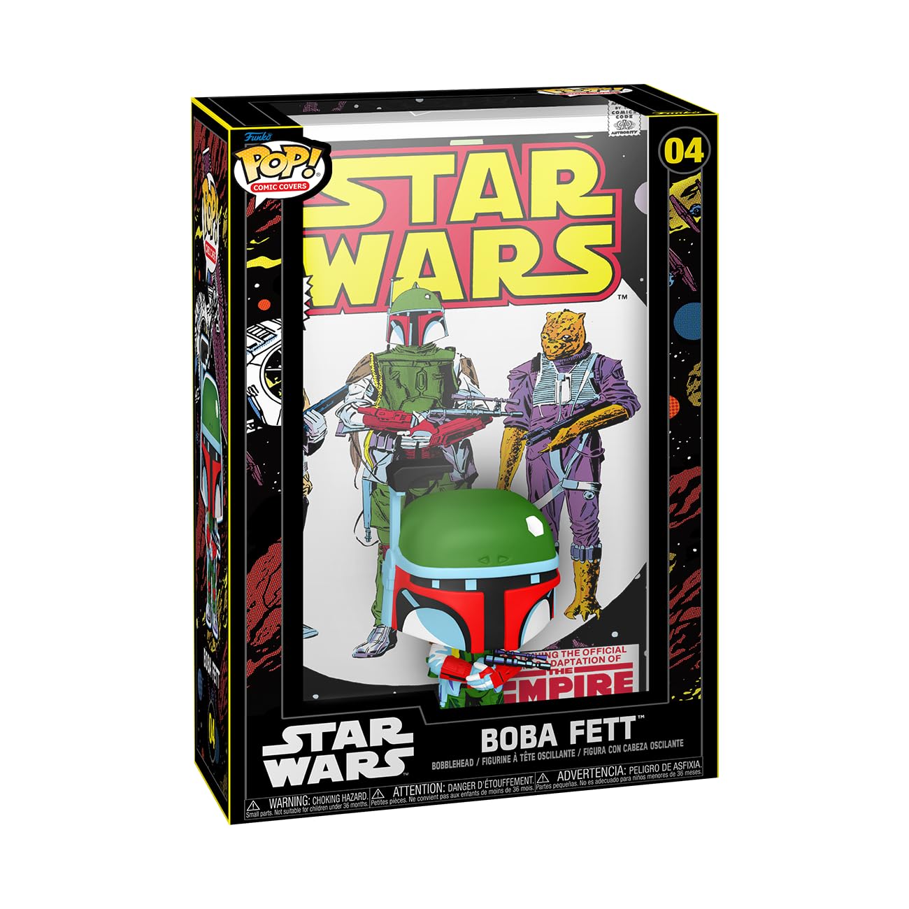 Funko POP! Comic Cover Star Wars - Darth Vader & Boba Fett - Collectible Vinyl Figure - Multicolor - Model 76087 - Official Merchandise