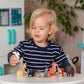 Learning Minds Jumbo Forest Animal Figures Set - 8 Vinyl Woodland Toys for Toddlers Age 1-3, Multi-colour, Large, Model 33235