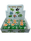 Warm Fuzzy Toys Full Case (12) Floating Eye Animal Squishy Frog | Funny Sensory Fidget Great For Party Favor, Prize Box, Pta Carnival Or School Fundraisers